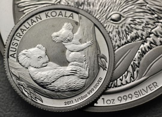 Koala Silbermünzen Australien