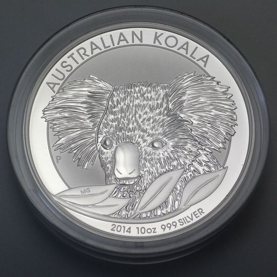 10oz 1kg Koala Silbermünze 2014 im Blister