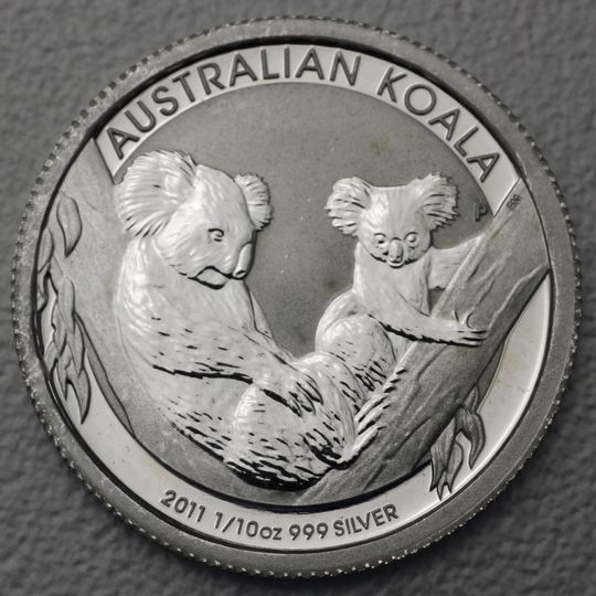 1/10 oz Koala Silbermünze 2011