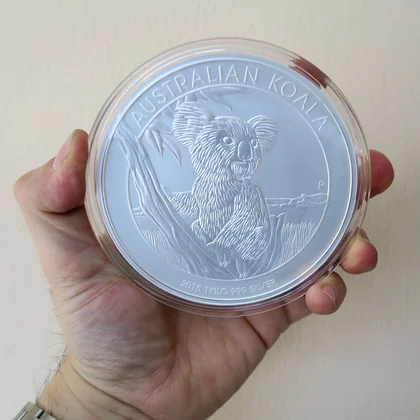 1kg Koala Silbermünze