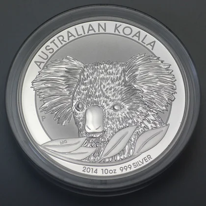 10oz 1kg Koala Silbermünze 2014 im Blister