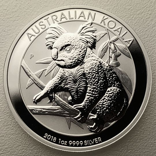 1oz Koala Silbermünze 2018