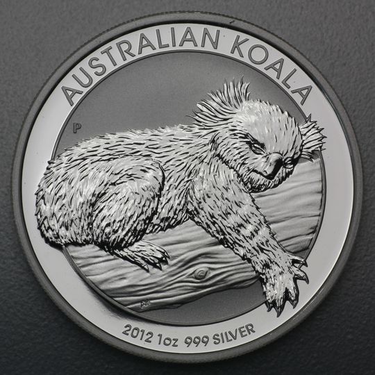 Koala Silbermünze 2012