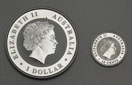 2011 Koala Silbermünze 1oz und 1/10oz