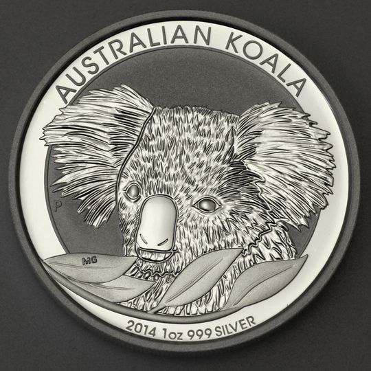 Koala Silbermünze 2014
